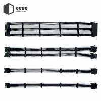 Кабель Qube для блока питания QUBE 1*24P MB, 2*4+4P CPU,2*6+2P VGA Whi (QBWSET24P2x8P2x8PWP) Diawest