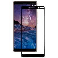Стекло защитное BeCover Nokia 7 Plus Black (702429) Diawest