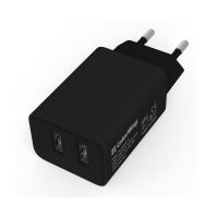 Зарядное устройство ColorWay 2USB AUTO ID 2.1A (10W) black (CW-CHS015-BK) Diawest