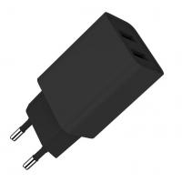 Зарядное устройство ColorWay 2USB AUTO ID 2.1A (10W) black (CW-CHS015-BK) Diawest