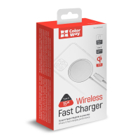 Зарядний пристрій ColorWay MagSafe Charger 15W (White) (CW-CHW27Q-WT) Diawest