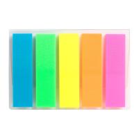 Стикер-закладка Axent Plastic bookmarks 5х12х45mm, 125шт (D2450-01) Diawest