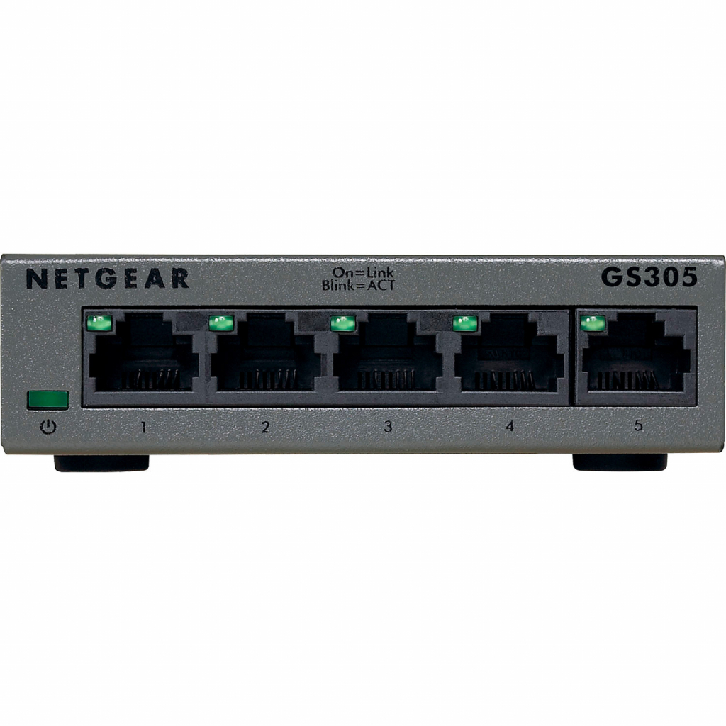 Комутатор мережевий Netgear GS305 (GS305-300PES) Diawest