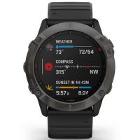 Смарт-годинник Garmin fenix 6X Pro and Sapphire editions, Sapphire, Carbon Gray D (010-02157-11) Diawest