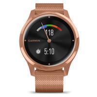 Смарт-годинник Garmin vivomove Luxe, Rose Gold, Milanese (010-02241-24) Diawest