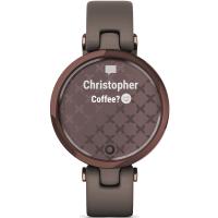Смарт-годинник Garmin Lily, DarkBronze, Paloma, Leather (010-02384-B0) Diawest
