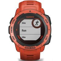 Смарт-часы Garmin Instinct Solar, Flame Red (010-02293-20) Diawest