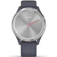 Смарт-часы Garmin vivomove 3S, Silver, Granite Blue, Silicone (010-02238-20) Diawest