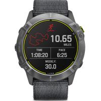 Смарт-годинник Garmin Enduro, Silver w/Gray Body,Gray Sport Loop Band (010-02408-00) Diawest