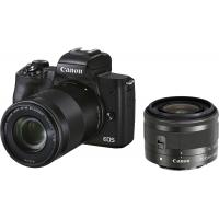 Цифровий фотоапарат Canon EOS M50 Mk2 + 15-45 IS STM + 55-200 IS STM Black (4728C041) Diawest