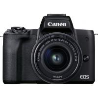 Цифровий фотоапарат Canon EOS M50 Mk2 + 15-45 IS STM + 55-200 IS STM Black (4728C041) Diawest