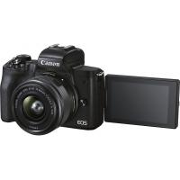 Цифровий фотоапарат Canon EOS M50 Mk2 + 15-45 IS STM + 55-200 IS STM Black (4728C041) Diawest