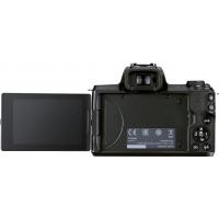 Цифровий фотоапарат Canon EOS M50 Mk2 + 15-45 IS STM + 55-200 IS STM Black (4728C041) Diawest