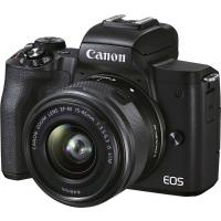 Цифровий фотоапарат Canon EOS M50 Mk2 + 15-45 IS STM Kit Black + сумка SB130 + SD16GB (4728C058) Diawest
