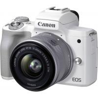 Цифровий фотоапарат Canon EOS M50 Mk2 + 15-45 IS STM Kit White (4729C028) Diawest