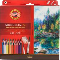 Олівці кольорові Koh-i-Noor Mondeluz акварельні 72 кольорів (3714) Diawest