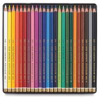 Олівці кольорові Koh-i-Noor Polycolor художні метал. пенал 24 кольорів (3824024002PL) Diawest