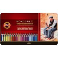 Олівці кольорові Koh-i-Noor Mondeluz акварельні 72 кольорів (372707) Diawest