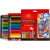 Олівці кольорові Koh-i-Noor Polycolor художні 36 кольорів (3835) Diawest