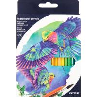 Карандаши цветные Kite Птицы акварельные 36 цветов (K18-1052) Diawest