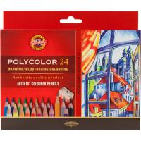 Карандаши цветные Koh-i-Noor Polycolor художественные 24 цвета (3834) Diawest