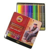 Олівці кольорові Koh-i-Noor Mondeluz акварельні 24 кольорів (3724) Diawest