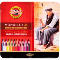 Олівці кольорові Koh-i-Noor Mondeluz акварельні 48 кольорів (372604) Diawest
