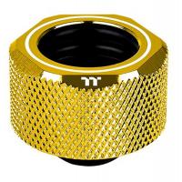 Фитинг для СВО ThermalTake Pacific C-Pro G1/4 PETG 16mm OD Compression - Gold/DIY LCS (CL-W265-CU00GD-A) Diawest
