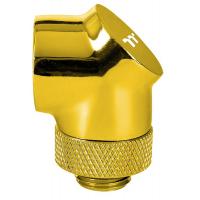 Фитинг для СВО ThermalTake Pacific G1/4 90 Degree Adapter - Gold/DIY LCS/Fitting (CL-W268-CU00GD-A) Diawest