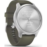Смарт-часы Garmin vivomove Style, Silver, Moss, Silicone (010-02240-21) Diawest