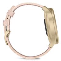 Смарт-годинник Garmin vivomove Style, S/E EU, Light Gold, Blush Pink, Nylon (010-02240-22) Diawest