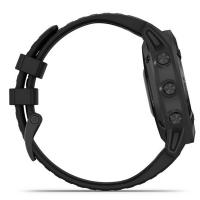 Смарт-годинник Garmin fenix 6, Pro and Sapphire editions, Black with Black Band, G (010-02158-02) Diawest