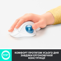 Мишка Logitech Ergo M575 Wireless Trackball Off-white (910-005870) Diawest