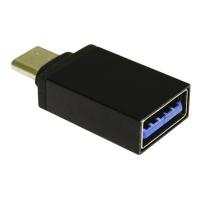 Переходник Lapara USB Type-C male to USB 3.0 Female (LA-MaleTypeC-FemaleUSB3.0 black) Diawest