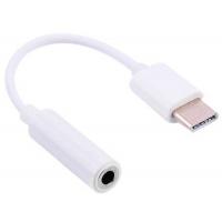 Переходник Lapara USB Type-C Male - Audio AUX mini jack 3,5 mm Female (LA-Type-C-Audio-3.5mm white) Diawest