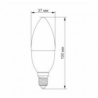 Лампочка VIDEX C37e 3.5W E14 3000K 220V (VL-C37e-35143) Diawest