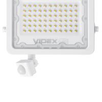 Прожектор VIDEX LED 50W 5000K з датчиком руху (VL-F2e505W-S) Diawest