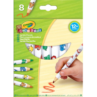 Карандаши цветные Crayola Mini Kids Мои первые карандаши 8 шт (256248.112) Diawest