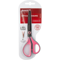 Ножиці Axent Titanium Lite 19 см Сіро-рожеві (6406-02-A) Diawest