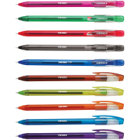 Ручка гелева Unimax набір Trigel-3 асорті кольорів 0.5 мм, 10 кольорів корпусу (UX-132-20) Diawest