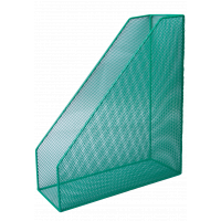 Лоток для бумаг Buromax вертикальный, металлический, зеленый (BM.6260-04) Diawest