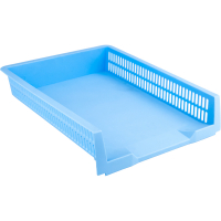 Лоток для бумаг Axent горизонтальный Pastelini 330х263х67 мм голубой (4040-22-A) Diawest