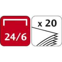 Степлер Maped ADVANCED METAL, металевий, 25л., (Скоби №24 / 6, 26/6), темн (MP.354511) Diawest