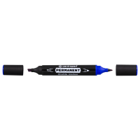 Маркер Centropen Permanent 1666 Double синій (1666/03) Diawest