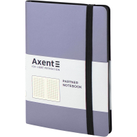 Блокнот Axent Partner Soft, 125х195, 96л, клет, серебристый (8206-34-A) Diawest