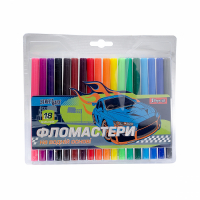 Фломастеры 1 вересня Street race, 18 цветов (650411) Diawest