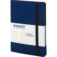 Блокнот Axent Partner Soft, 125х195, 96арк, кліт, синій (8206-02-A) Diawest