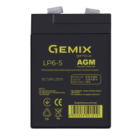 Батарея до ДБЖ Gemix 6В 5Ач (LP6-5) Diawest
