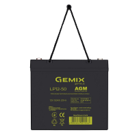 Батарея до ДБЖ Gemix 12В 50Ач (LP12-50) Diawest