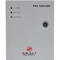 Блок питания для систем видеонаблюдения Kraft Energy PSU-1203/4CH Diawest